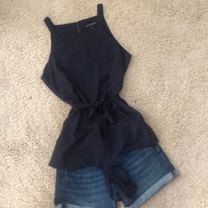 NWOT Navy blue tank